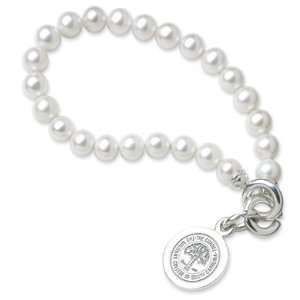  Citadel Pearl Bracelet with Sterling Silver Charm Sports 