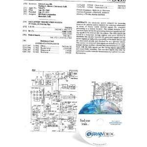  NEW Patent CD for DATA ENTRY VERIFICATION SYSTEM 