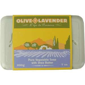  Epi de Provence Lavender Olive Vegetable Shea Butter Soap 