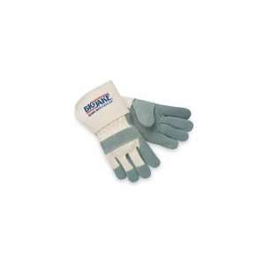  MEMPHIS GLOVE 1710L Glove,Leather Palm,Gauntlet,Gunn,L,Pr 