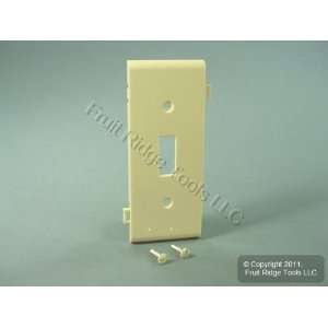 Leviton Light Almond Sectional Switch Wall Plate LPSC1 T