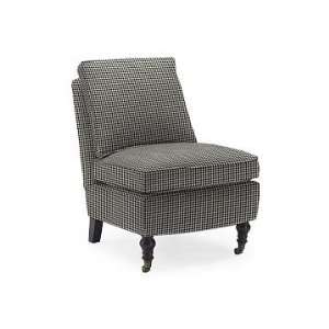 Williams Sonoma Home Kate Slipper Chair, Houndstooth 