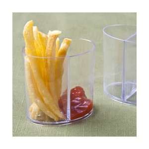  Small Wonders Clear Plastic Duo Containers 10 Ct. Kitchen 