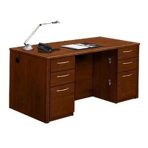  Compact Double Pedestal Desk