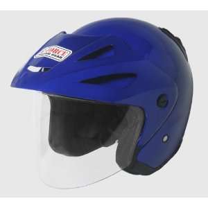   FORCE X9   Commuter Powersports Street Helmet  Small Blue Automotive