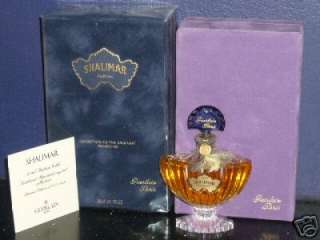 halimar Baccarat Crystal Parfum Pure Perfume 1oz #  