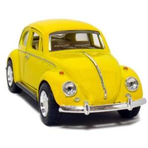  5 1967 Volkswagen Classic Beetle 132 Scale (Yellow 
