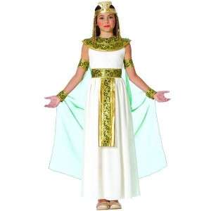   CLEOPATRA Egyptian Queen costume S 4 6 M 6 8 L 10 12 Dress Up GREEN