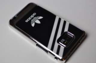 New Chrome Black Hard Cover Case For Samsung Galaxy S2 i9100  