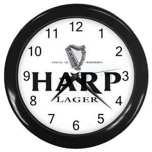  Harp Lager Beer Logo New Wall Clock Size 10  