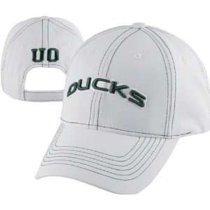    Oregon Ducks White Endurance Adjustable Hat