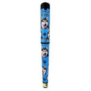  Siberiian Husky Dog Rollerball .7mm Refillable Gel Pen W 