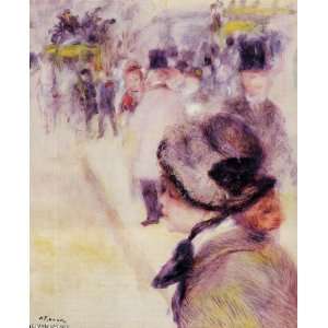   oil paintings   Pierre Auguste Renoir   24 x 30 inches   Place Clichy
