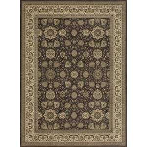  Loloi Stanley ST 18 Espresso Ivory 5 2 Round Area Rug 