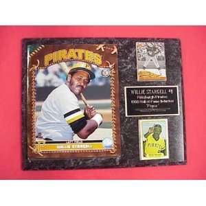  Pirates Willie Stargell 2 Card Collector Plaque Sports 