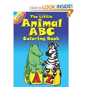  The Little Animal ABC Coloring Book (Dover Little Activity 