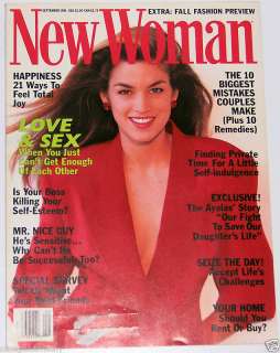 NEW WOMAN Magazine   September 1991   Cindy Crawford  