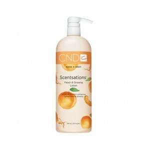 CND Creative Scentsations Hand & Body Lotion Peach & Ginseng   31oz