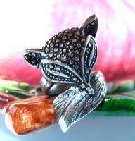 Silver Retro Europe Animal Fox Finger Ring Jewelry NEW  