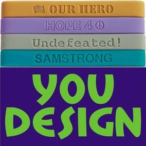   BANDS   A GREAT FUNDRAISER FOR YOUR SCHOOL Silicone Wristbands Fast