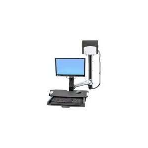  NEW Ergotron StyleView Sit Stand Combo System with 