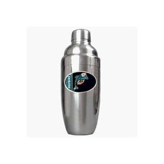   Dolphins Stainless 25 Ounce Steel Cocktail Shaker