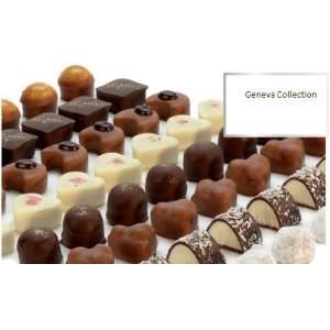 Geneva Swiss Milk Chocolate, Dark Chocolate Assortment Gift Box 18 pc 