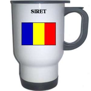  Romania   SIRET White Stainless Steel Mug Everything 