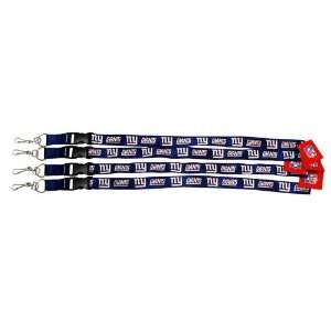  New York Giants NFL Team Logo Lanyards (4 Pack) by Pro 