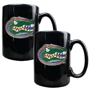   Gators 2 Piece Matching NCAA Ceramic Coffee Mug Set