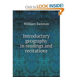  in readings and recitations William Swinton  Books