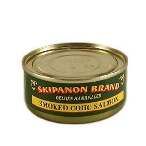 Skipanon Smoked Coho Salmon 3.5 oz.  Grocery & Gourmet 