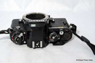 Nikon FA Camera body only w/ titanium shutter all black  