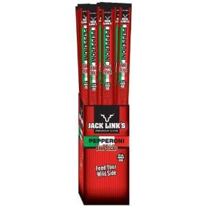 Jack Links Pepperoni Beef Sticks 1.5 oz. Packages (Case of 6 Packs of 