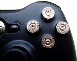 Custom XBOX 360 Controller D Pad 9mm Bullet Buttons NR  