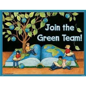   Created Resources SW Join the Green Team Chart, Multi Color (7695
