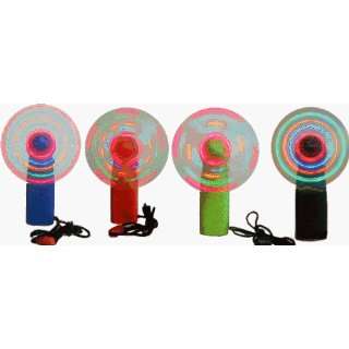  Set of 4 Mini Fan with Colorful Lights Toys & Games