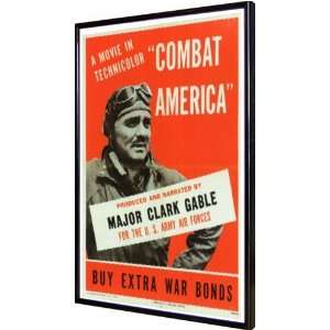 Combat America 11x17 Framed Poster