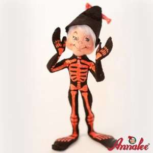  Annalee Orange Skeleton Elf