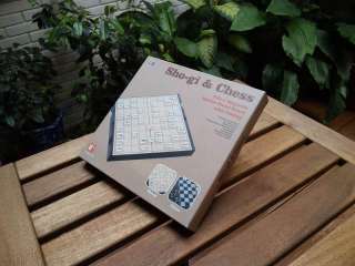 Shogi & Chess, magnetic pieces, 2 in 1 foldable board  