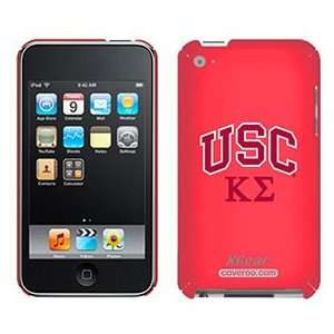  USC Kappa Sigma letters on iPod Touch 4G XGear Shell Case 