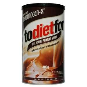  To Diet For Protein Shake Chocolate Powder 400 g (Quantity 