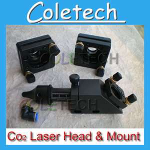 CO2 Laser Head / Mirror and Lens Integrative Mount  