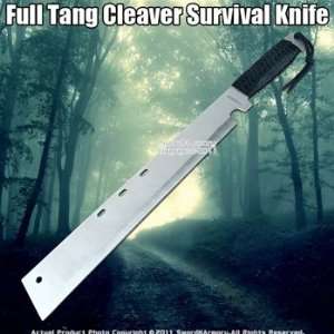   Tang Cleaver Machete Sword Survival Knife Dagger