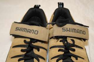 SHIMANO SPD MODEL SH M035 MENS 8.5 42 MTB MOUNTAIN BIKE SUEDE CYCLING 