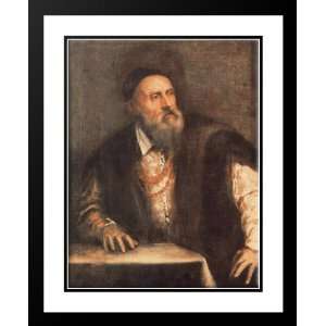  Titian 28x36 Framed and Double Matted Self Portrait 