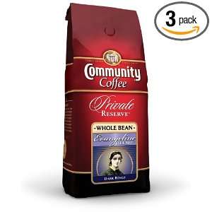 Community Coffee Private Reserve Whole Bean Coffee, Evangeline Blend 