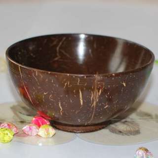Natural Handcrafted Coconut Shell Round Bowl wi012 New  