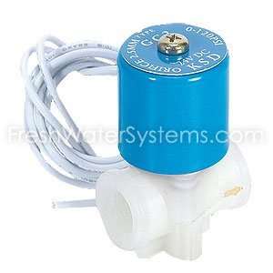  Electronic Shut off Solenoid Valve with QC fittings 24VAC 