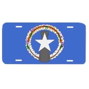    Northern Marianas Flag Vanity Auto License Plate Automotive